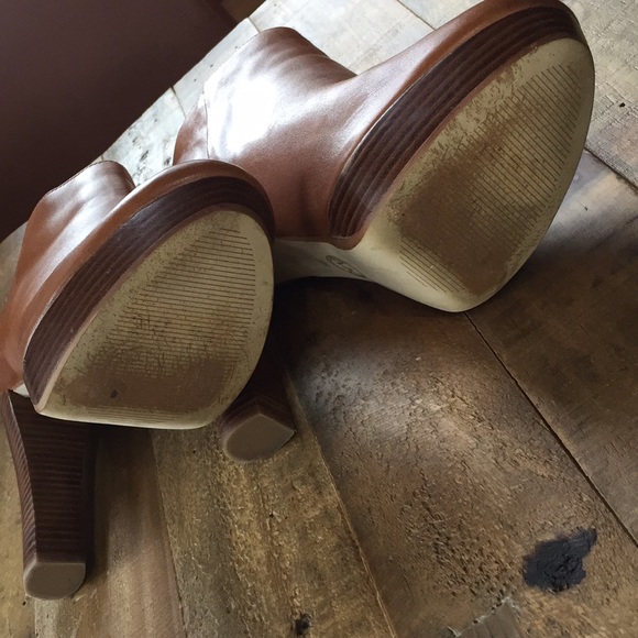 💋Michael Kors Brown Heel Booties - Picture 6 of 8